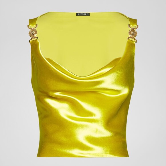 NWT: Versace Medusa cowl neck vest. Sz: 38 - Picture 3 of 10